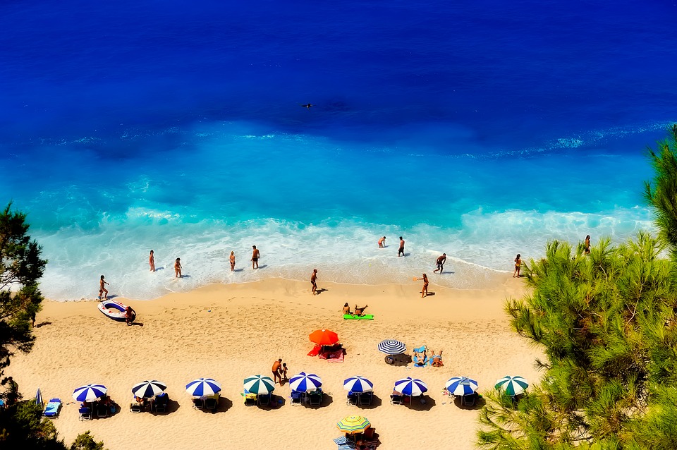 Пляж в Греции